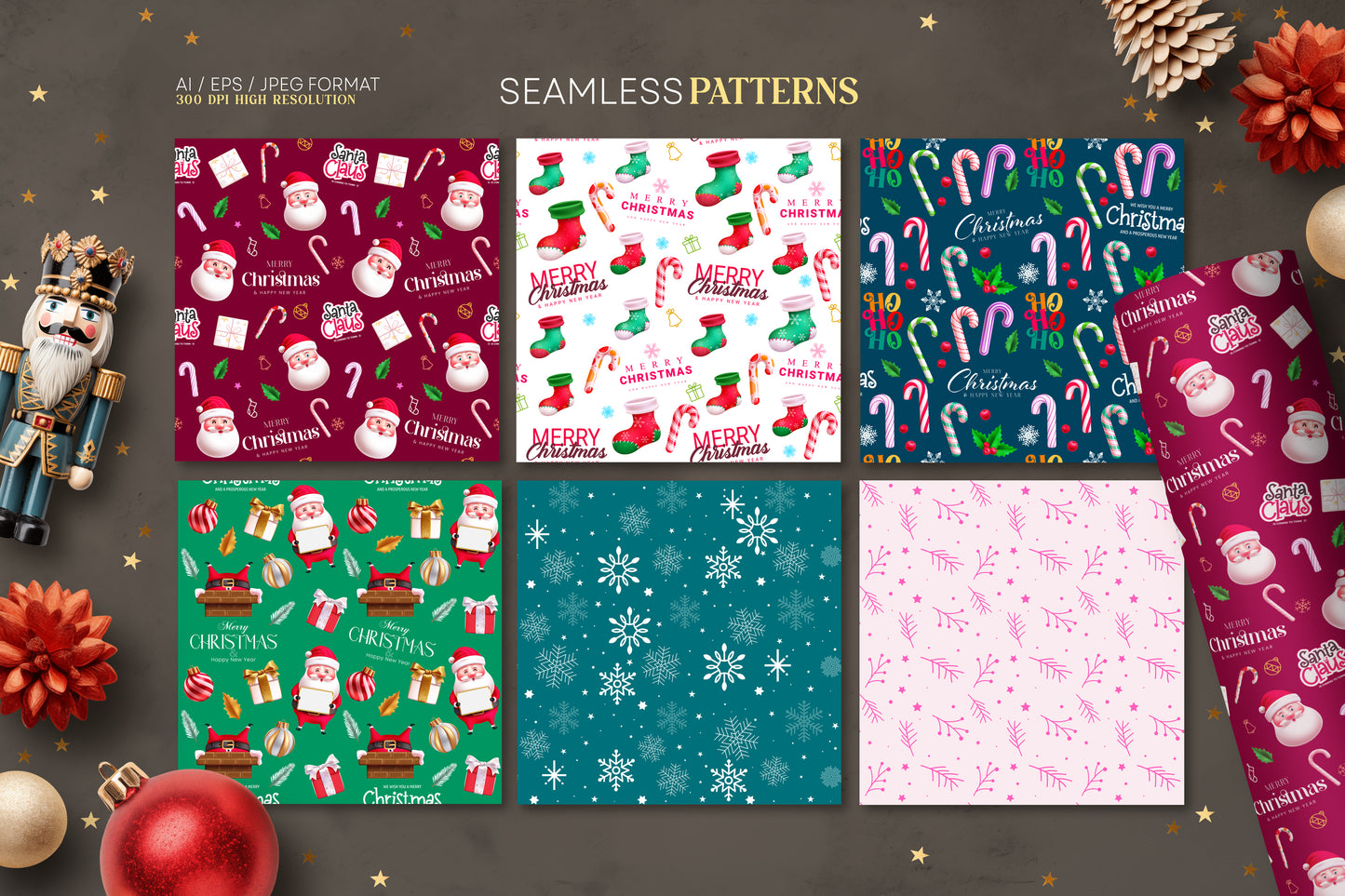 Funny Christmas Santa Bundle