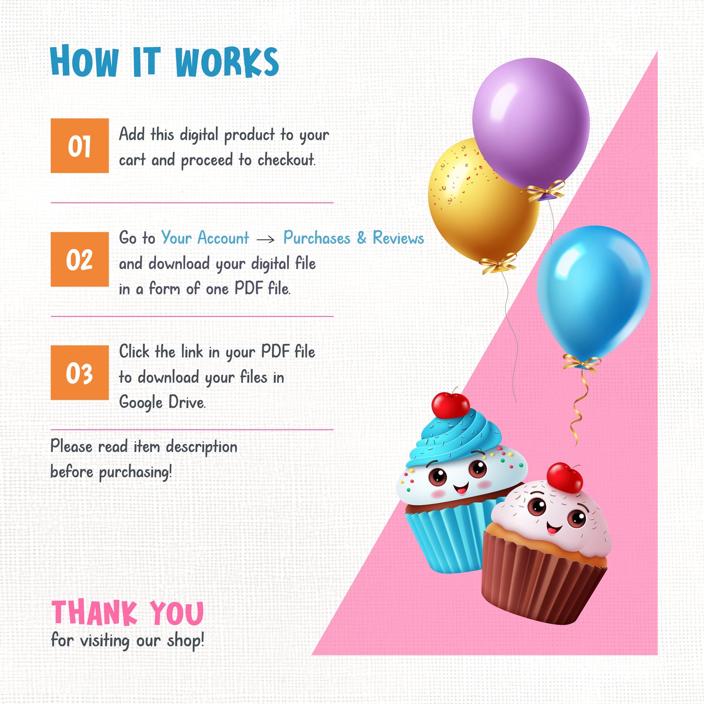 Happy Birthday Clipart PNG Bundle with Gifts and Decors.