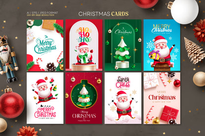 Funny Christmas Santa Bundle
