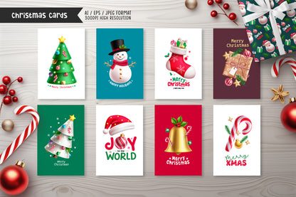 Cute Christmas Santa Claus Bundle